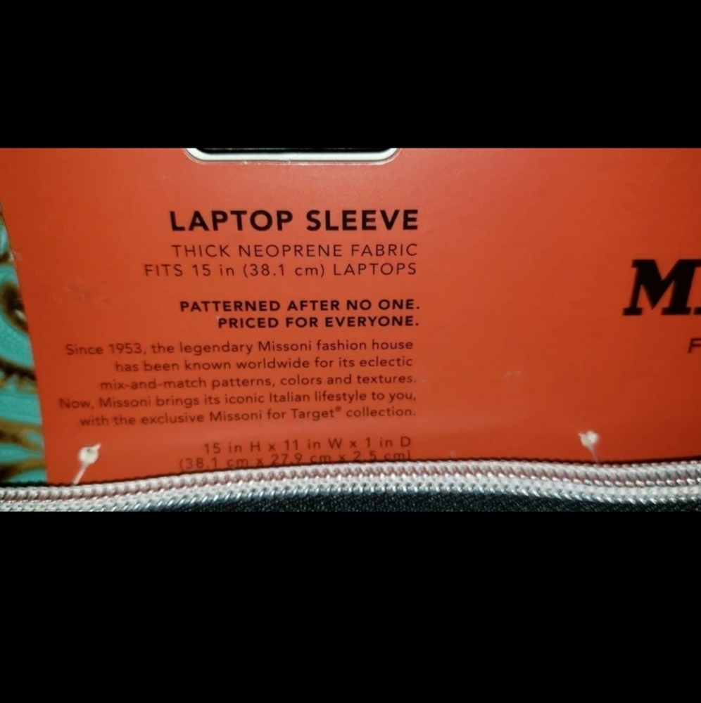 Missoni For Target Laptop Sleeve - Picture 10 of 10